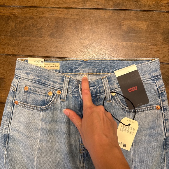 NWT Levi’s Premium Mermaid maxi skirt size 25 - Picture 2 of 4